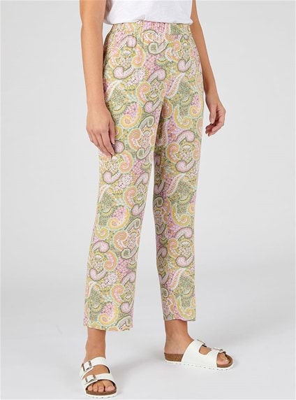 Paisley 7/8 Trousers - Infashion