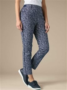 Stretch Waist Capris