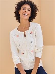 Diamond Knit Cardigan