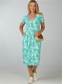 Jersey Midi Dress