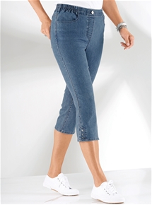 Comfortable Capris Jeans