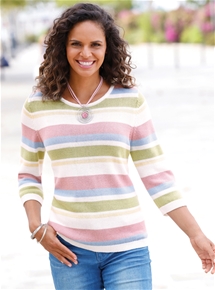 Harmony Stripe Sweater